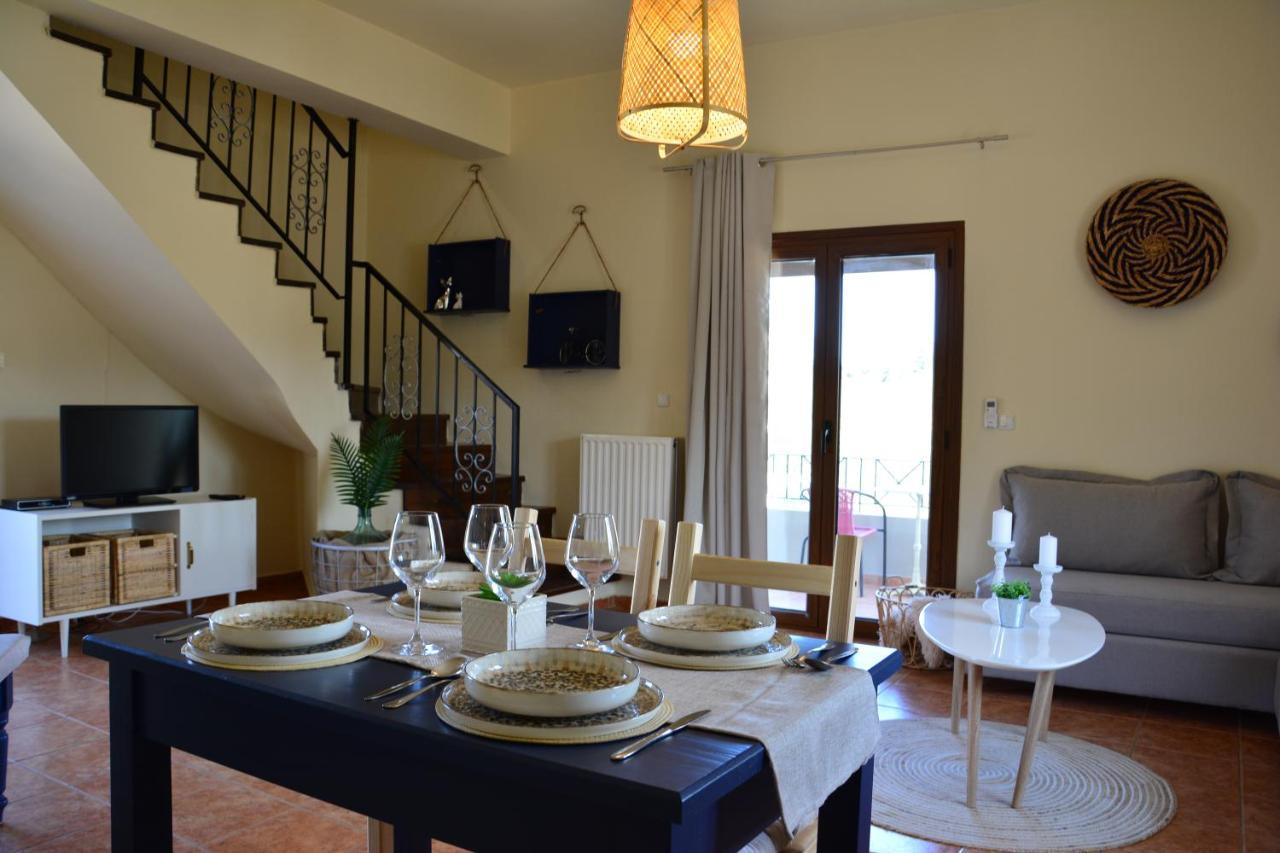 Elianthos Villas Vamos Bagian luar foto