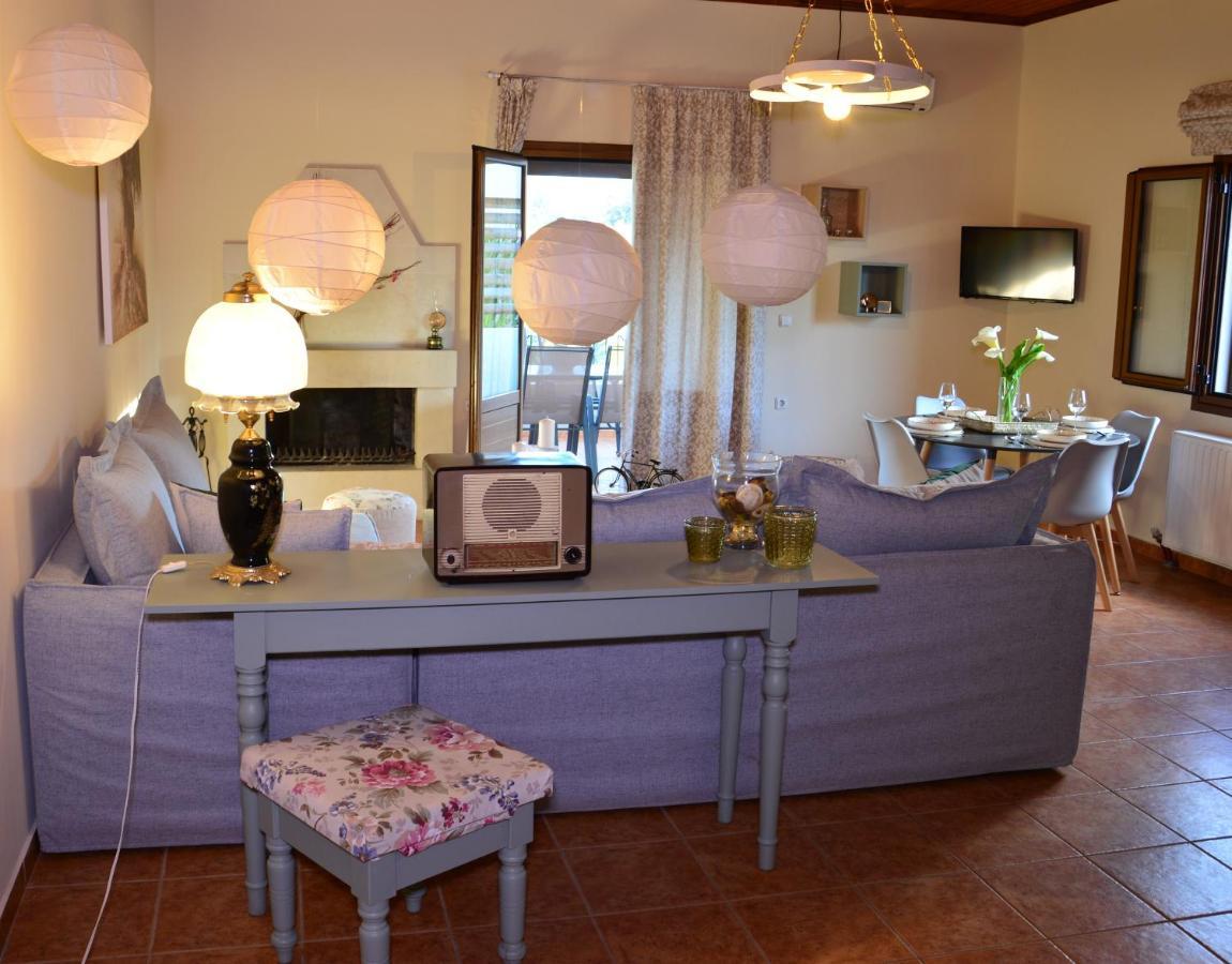 Elianthos Villas Vamos Bagian luar foto
