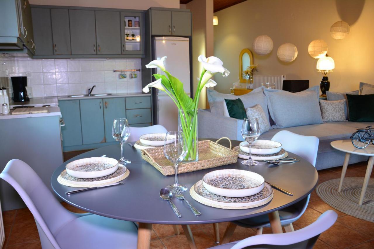 Elianthos Villas Vamos Bagian luar foto