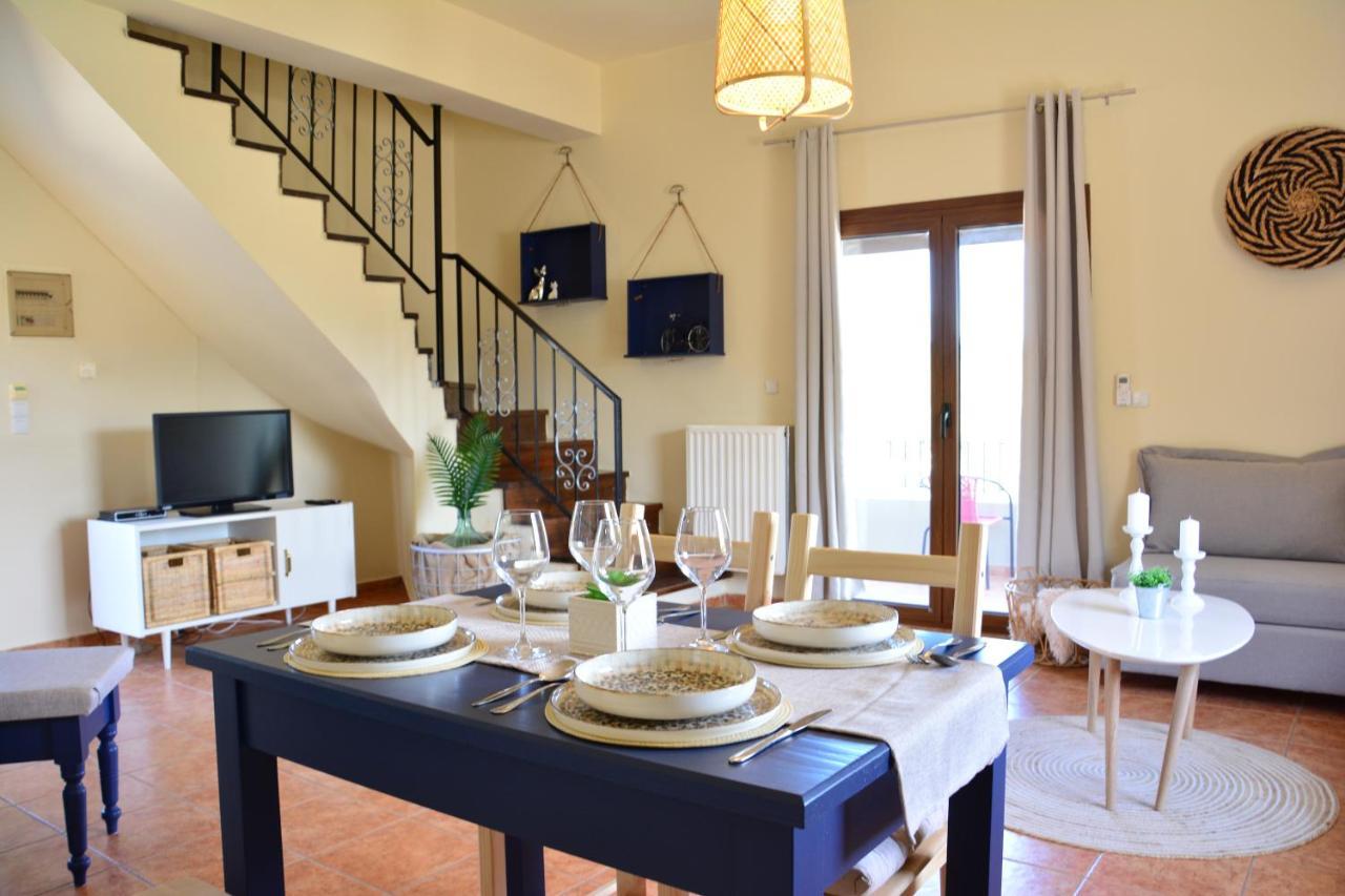Elianthos Villas Vamos Bagian luar foto