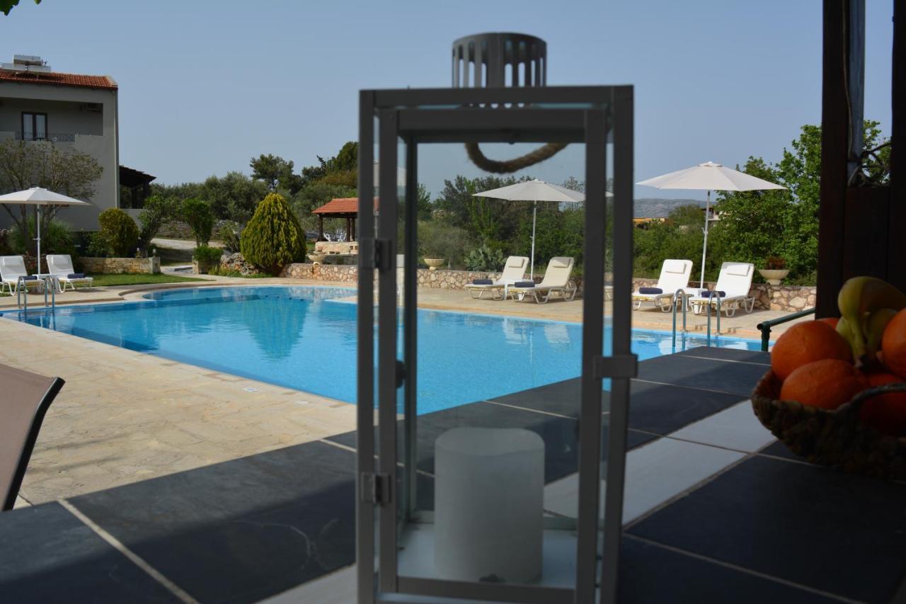 Elianthos Villas Vamos Bagian luar foto