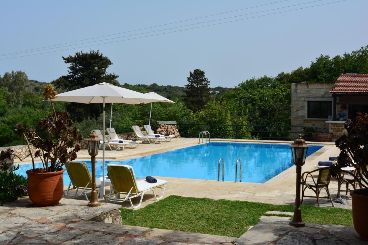 Elianthos Villas Vamos Bagian luar foto