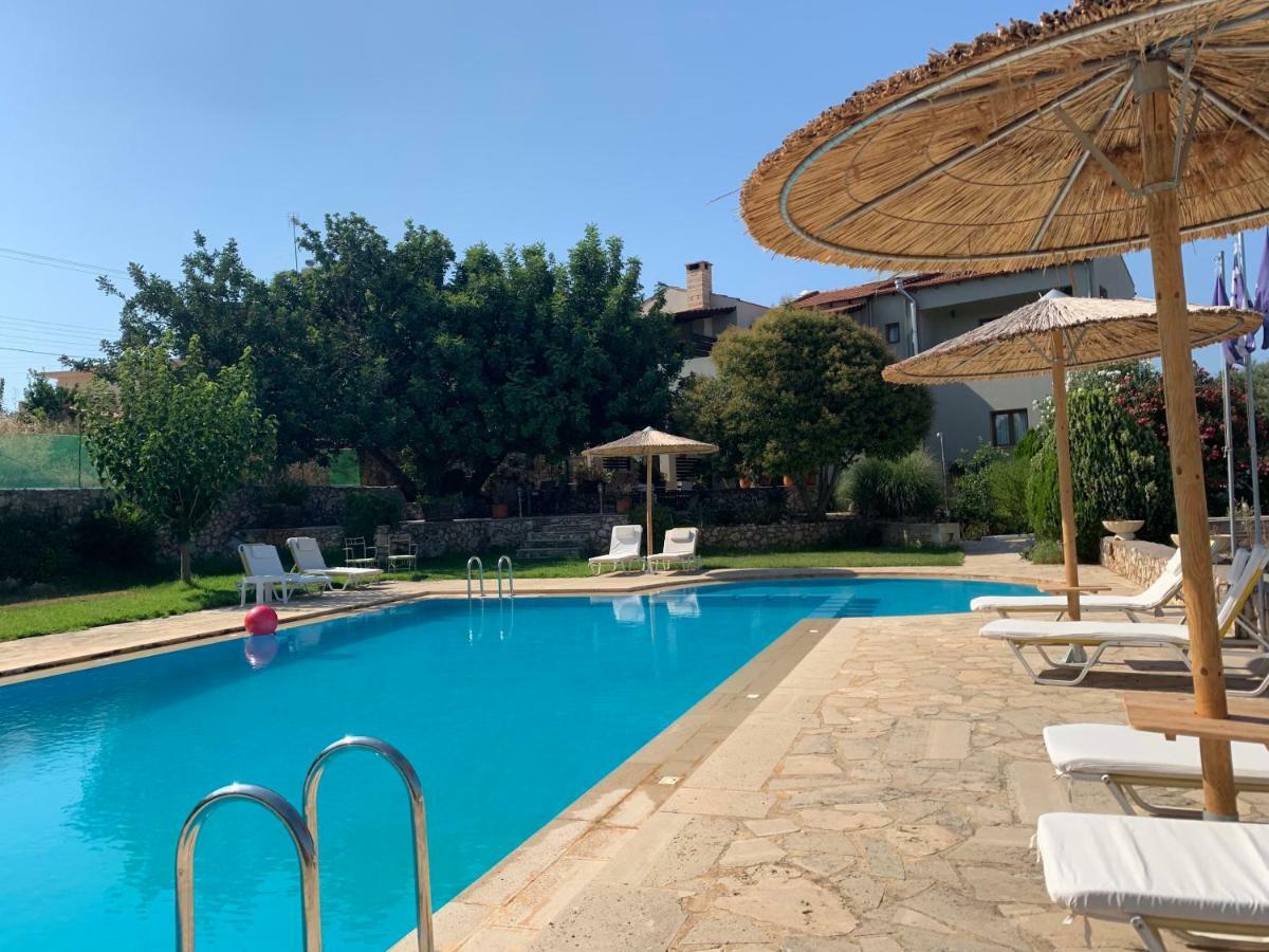 Elianthos Villas Vamos Bagian luar foto
